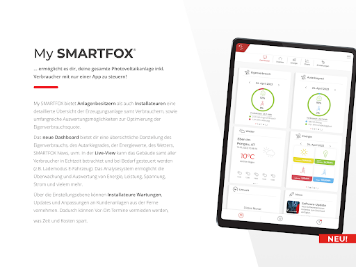 My SMARTFOX Energiemanager