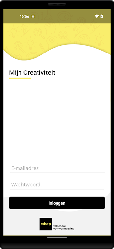 Android application Mijn Creativiteit screenshort