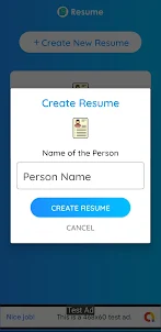 Resume Maker (CV)