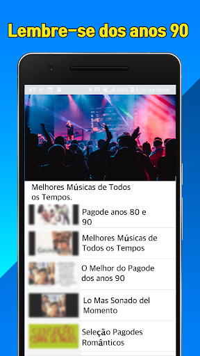 Android application Pagode anos 80 e 90 - melhor c screenshort
