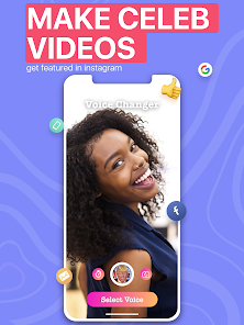 Captura 14 Voicer Celebrity Voice Changer android