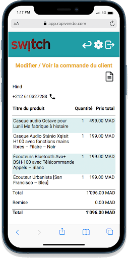 RapiVendo Screen 3