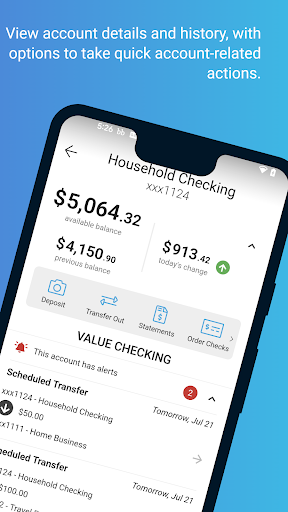 Bit Builders Mobile Banking Screen 2