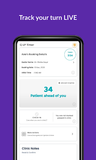 Dr Mohita Goyal App Screen 2