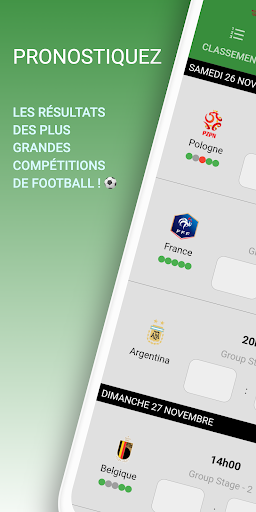 Android application Scorecool screenshort