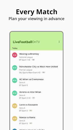 Live Football On TV Guide 3
