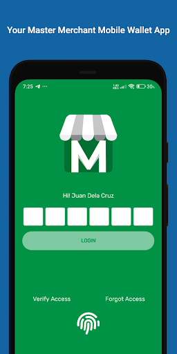 Android application Master Merchant screenshort