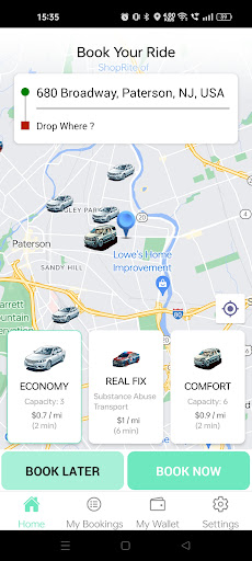 Pull-up Rideshare Screen 2