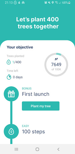 Android application Treely for Teams screenshort