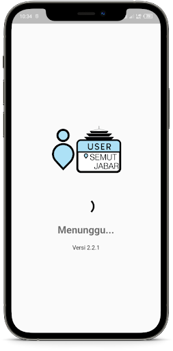 Android application User Semut Jabar screenshort