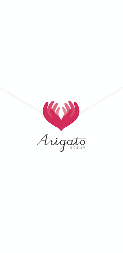 Android application Arigato ありがとう screenshort