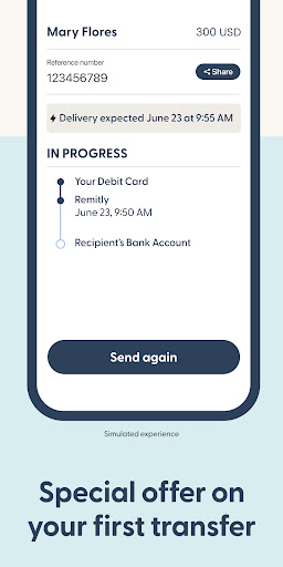 Screenshot of Remitly: Send Money & Transfer