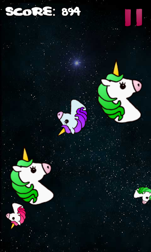 Android application Unicorn Pop screenshort