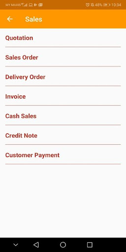 MySalesBuddy Screen 2