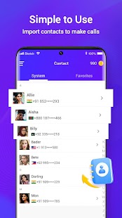 XCall - Global Phone Call App Screenshot
