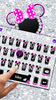 screenshot of Diamond Pink Minnies Keyboard