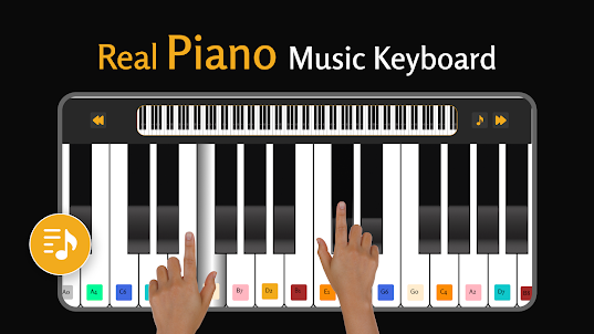Real Piano Musical Keyboard