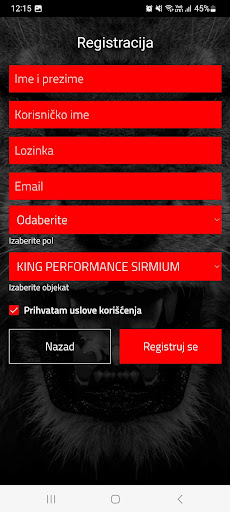 KING PERFORMANCE SIRMIUM Screen 2