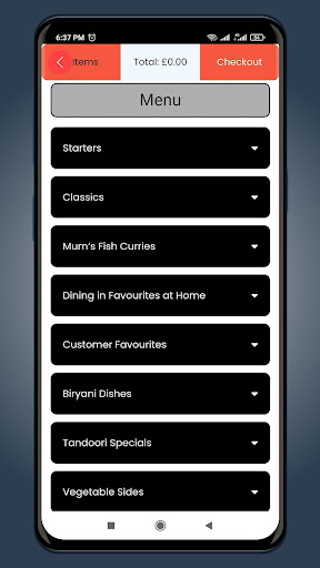 Raja Restaurant Screen 3