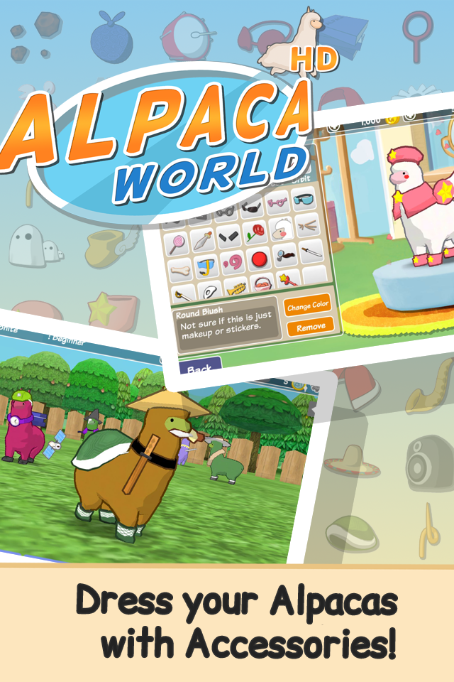 Android application Alpaca World HD+ screenshort