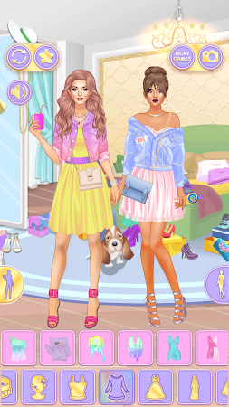 Game screenshot Pastel Dress Up: BFF Sisters mod apk
