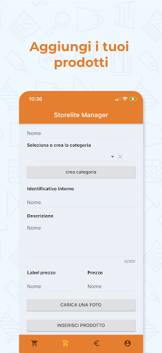 Storelite Manager Screen 2