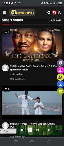 Android application m4P screenshort