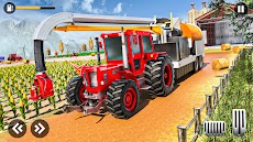 Tractor Farming Driving Gamesのおすすめ画像1