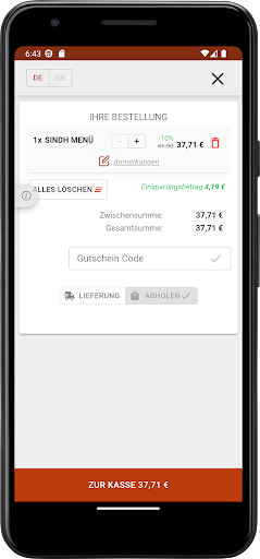 Balochistan Lieferservice Screen 3