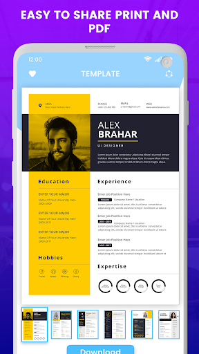 Resume Builder and CV Maker