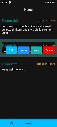 Kalenjin bible (Bukut Ne Till) Screen 2