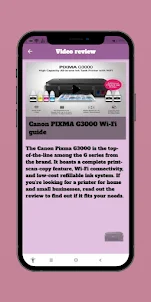 Canon PIXMA G3000 Wi-Fi guide