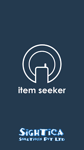 Android application Item Seeker screenshort