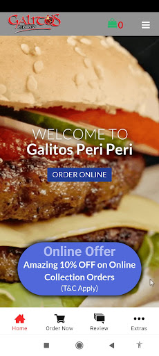 Android application Galitos Peri Peri screenshort