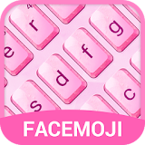 Crystal Pink Emoji Keyboard Theme for Hangouts icon