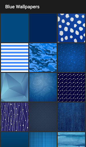Android application Blue Wallpapers screenshort