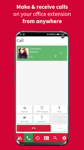 pascom Mobile App Screen 3