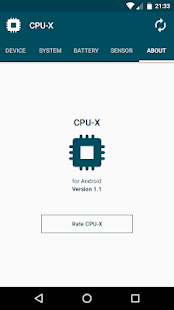 CPU-X Screenshot