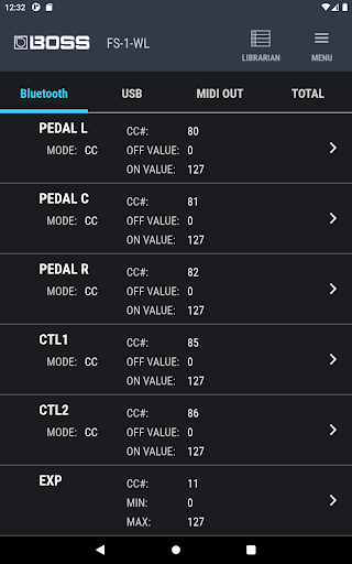 Screenshot of FS-1-WL Editor