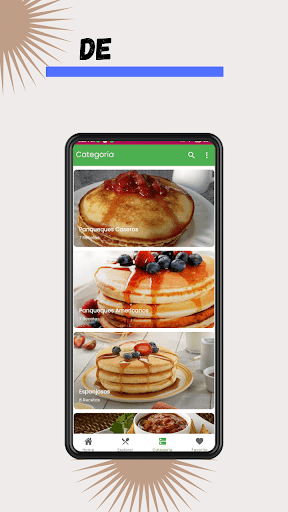 Receta de panqueques Screen 2