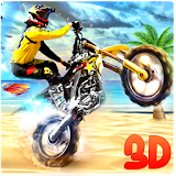 Super Beach Bike Fun Racing Stunt Master icon