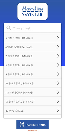 Özgün Yayınları Karekod Screen 3