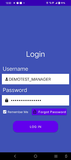 Android application SA4MOB screenshort