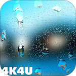 Cover Image of Tải xuống 4K Rain Drops on Screen Live Wallpaper 2.04 APK