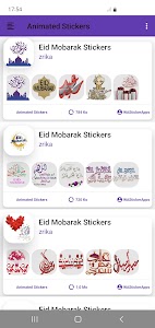 Eid Mubarak Stickers Unknown