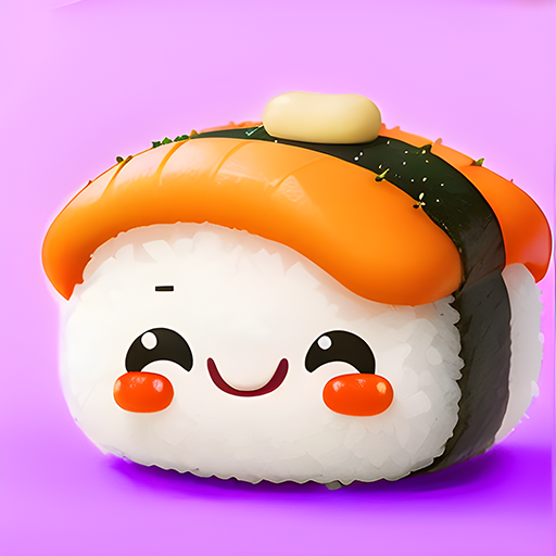 Sort The Sushi 3D logo