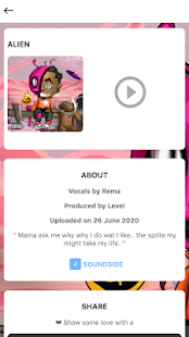 Soundside - Music sharing, promotion and collab Varies with device APK screenshots 2