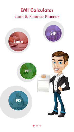 Android application EMI Calculator - Loan Planner screenshort