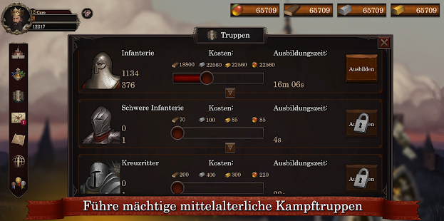 Medieval Kingdom Wars: Aufbau-Strategie Spiel 1.41 APK screenshots 18
