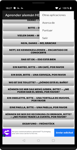 Learn German Screen 3